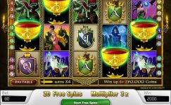 excalibur slot machine gratis