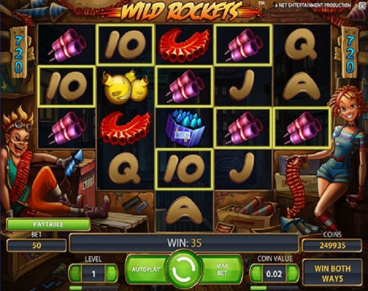 wild rockets slot machine gratis