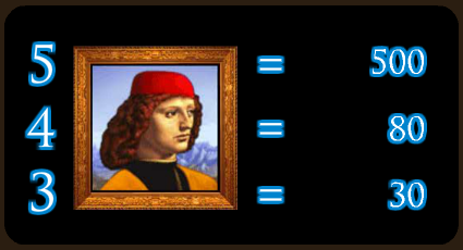 DaVinci Slot Machine   simbolo 3