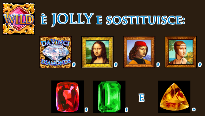 DaVinci Slot   simbolo Jolly