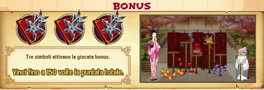 Ninja Fruits Bonus